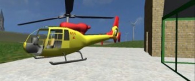 Objekte Hubschrauber Landwirtschafts Simulator mod