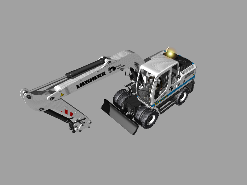 Liebherr excavator - Thumbnail 1