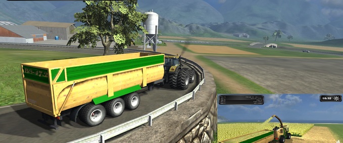 Tandem CRONE BS-47/2  Landwirtschafts Simulator mod