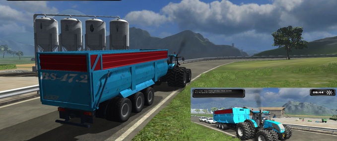 Tandem BS-47 BLUE  Landwirtschafts Simulator mod