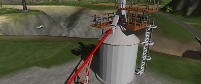 Gebäude mit Funktion Grass silo Landwirtschafts Simulator mod