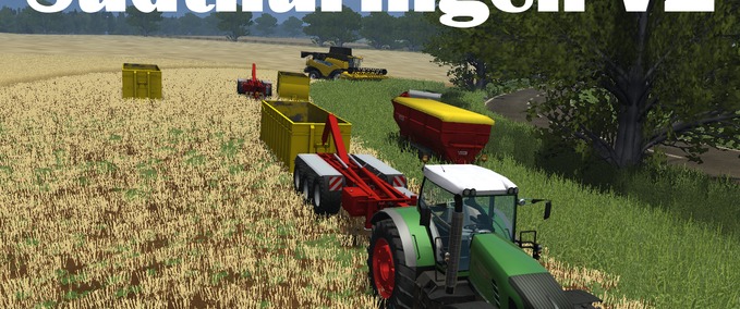 Maps Südthüringen  Landwirtschafts Simulator mod