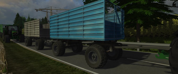 Drehschemel HW 80 SHA Blau Landwirtschafts Simulator mod