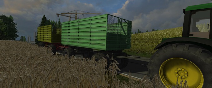 Drehschemel HW 80 SHA Grün Landwirtschafts Simulator mod