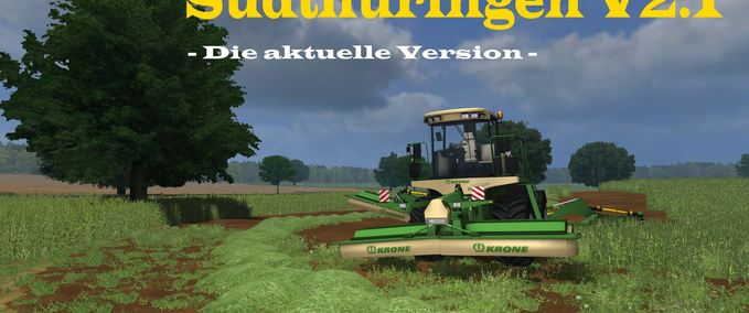 Maps Südthüringen  Landwirtschafts Simulator mod