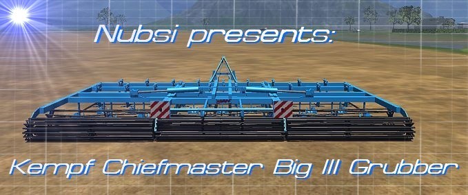 Grubber & Eggen Kempf Chiefmaster Big III  Landwirtschafts Simulator mod