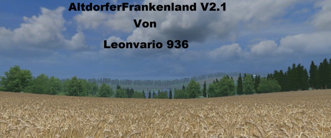 Maps Altdorfer Frankenland Landwirtschafts Simulator mod