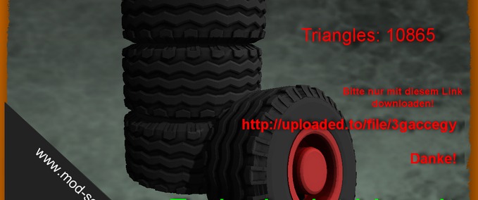 Mod Packs Tires for trailers Farming Simulator mod