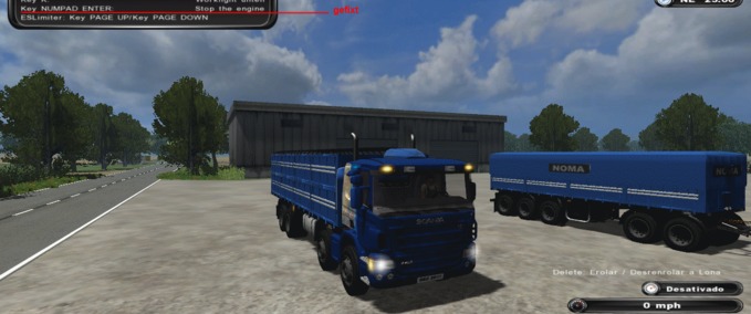 Scania SCANIA  P420 8x4  Landwirtschafts Simulator mod