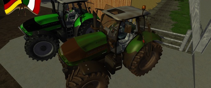 Deutz Fahr ModHoster Pack Deutz-Fahr X720 und TTV630 Landwirtschafts Simulator mod