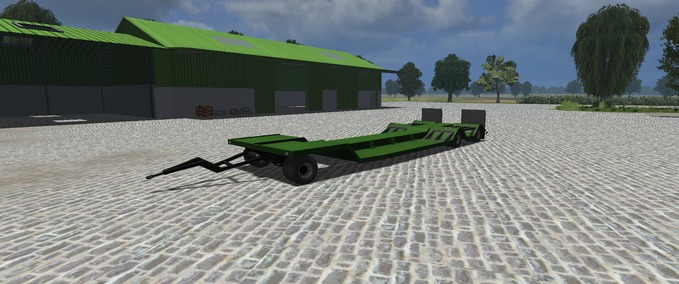 Drehschemel Tieflader für Spezialtransporte V1 Landwirtschafts Simulator mod