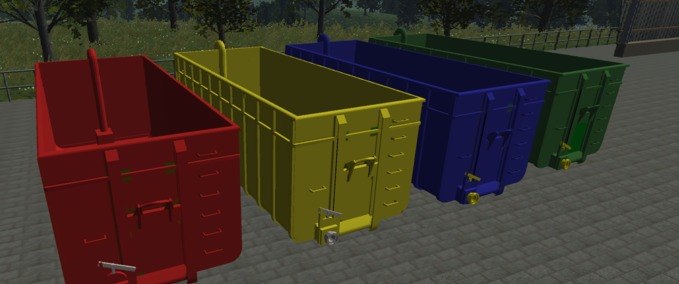 Container & Mulden HKL Güllecontainer Pack Landwirtschafts Simulator mod