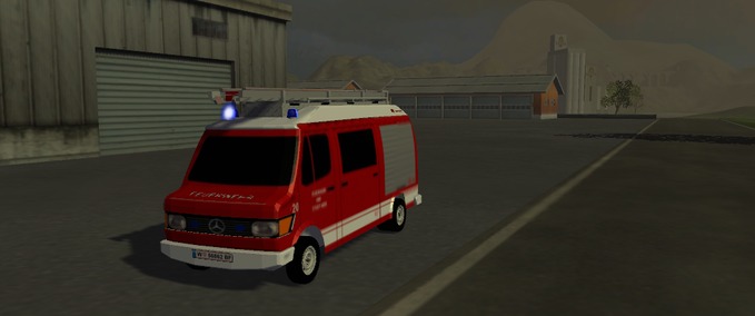 Feuerwehr KLF Berufsfeuerwehr Wien Landwirtschafts Simulator mod