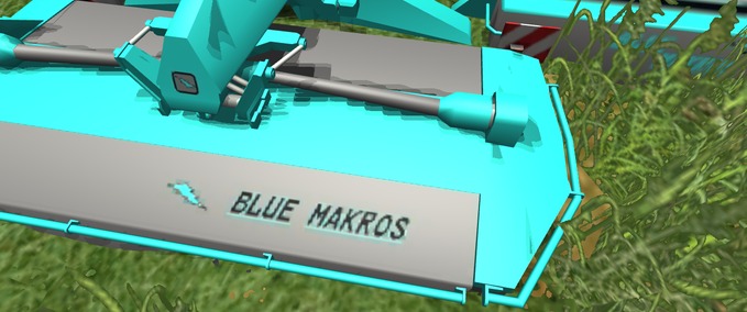 Mähwerke BLUE Makros ButerFly+MowFly(Mähkombie) Landwirtschafts Simulator mod