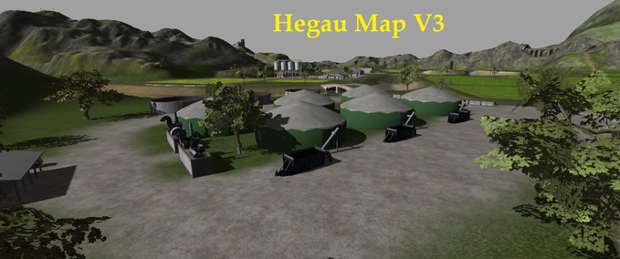 Standard Map erw. Hegau Map  Landwirtschafts Simulator mod
