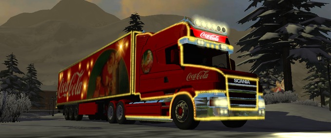 Mod Packs Coca Cola Weihnachts Pack  Landwirtschafts Simulator mod