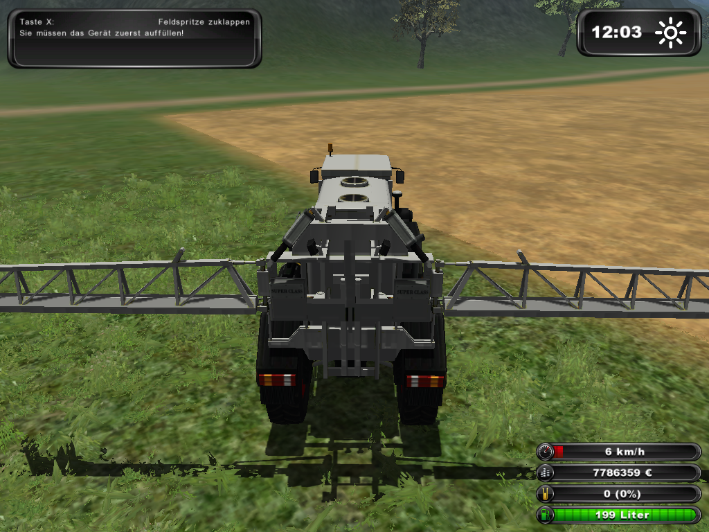Graue Selbstfahrspritze - Thumbnail 1