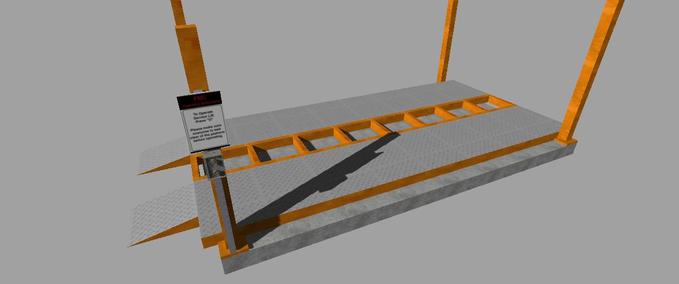 Gebäude mit Funktion Garage service platform -- FMCMapTrigger Needed Landwirtschafts Simulator mod