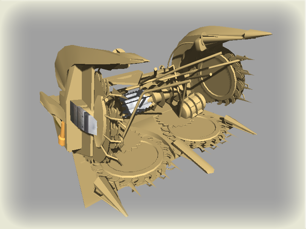 JD 6 reihengebiss dirt - Thumbnail 1