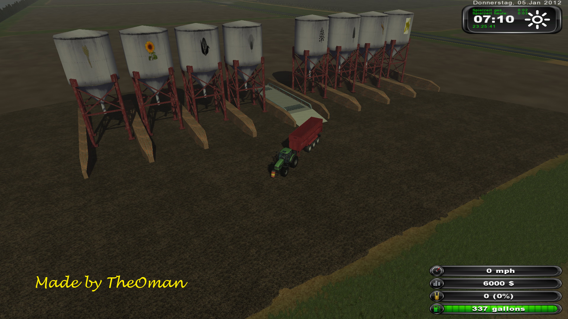 8 Silos with Ramp - Thumbnail 1