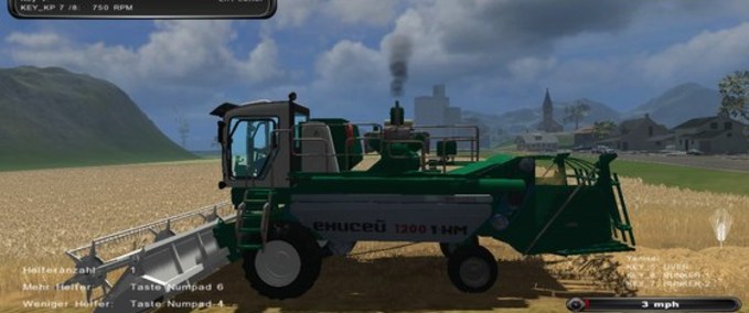 Sonstige Selbstfahrer Yenisei 1200 1HM Landwirtschafts Simulator mod