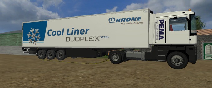 LKWs Renault Truck mit Krone Trailer  Landwirtschafts Simulator mod