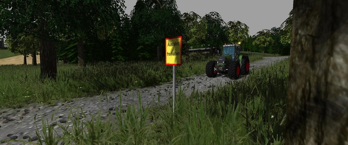 Objekte Ausfahrt freihalten Landwirtschafts Simulator mod