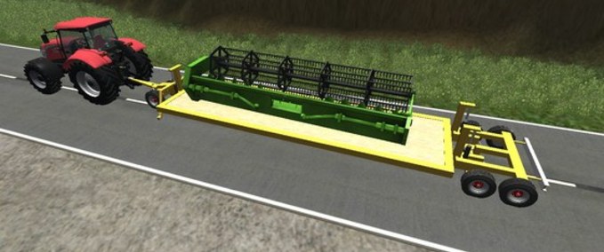 Sonstige Anhänger Plateau de transport Dolly Landwirtschafts Simulator mod