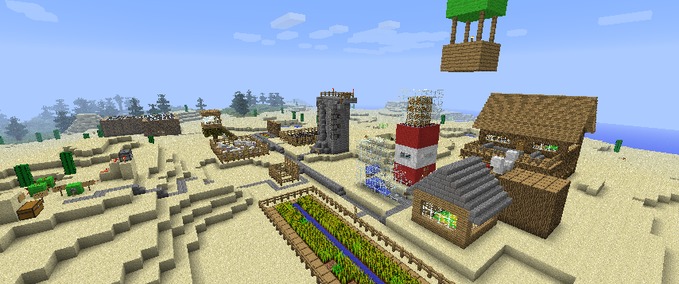 Maps Mini Dorf  V3 Minecraft mod
