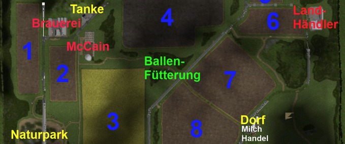 Maps Oberbayern Map  Landwirtschafts Simulator mod