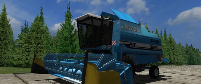 Sonstige Selbstfahrer Bizon BS 5110 Landwirtschafts Simulator mod