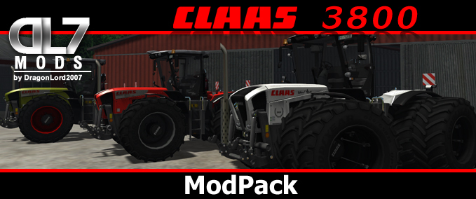 Claas 3800 VC ModPack Mod Image