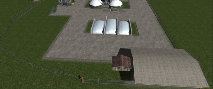 Gebäude mit Funktion DLC2 BGA Umgebaut von der Rettig Map Landwirtschafts Simulator mod