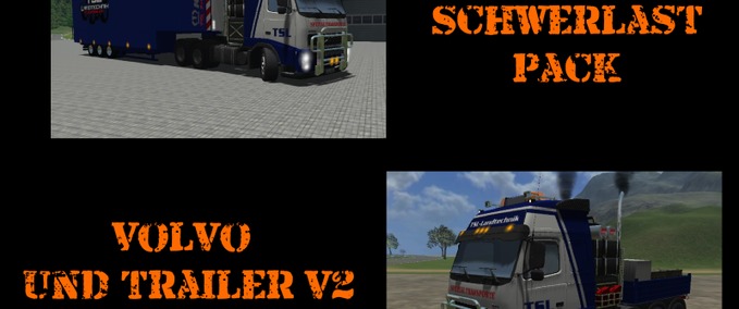 Volvo TSL Schwerlast Pack Landwirtschafts Simulator mod