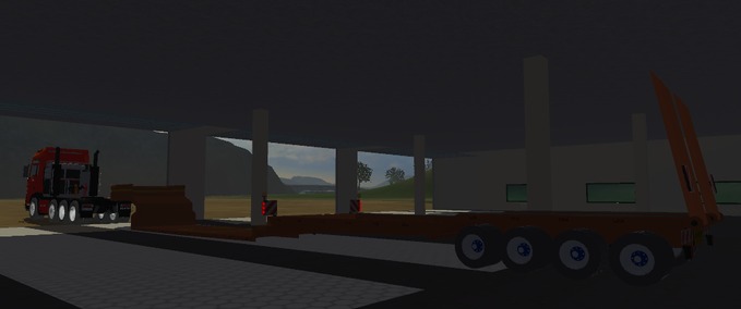 Gebäude mit Funktion Tiefladerhalle  Landwirtschafts Simulator mod