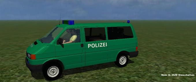 PKWs T4 Polizei Landwirtschafts Simulator mod