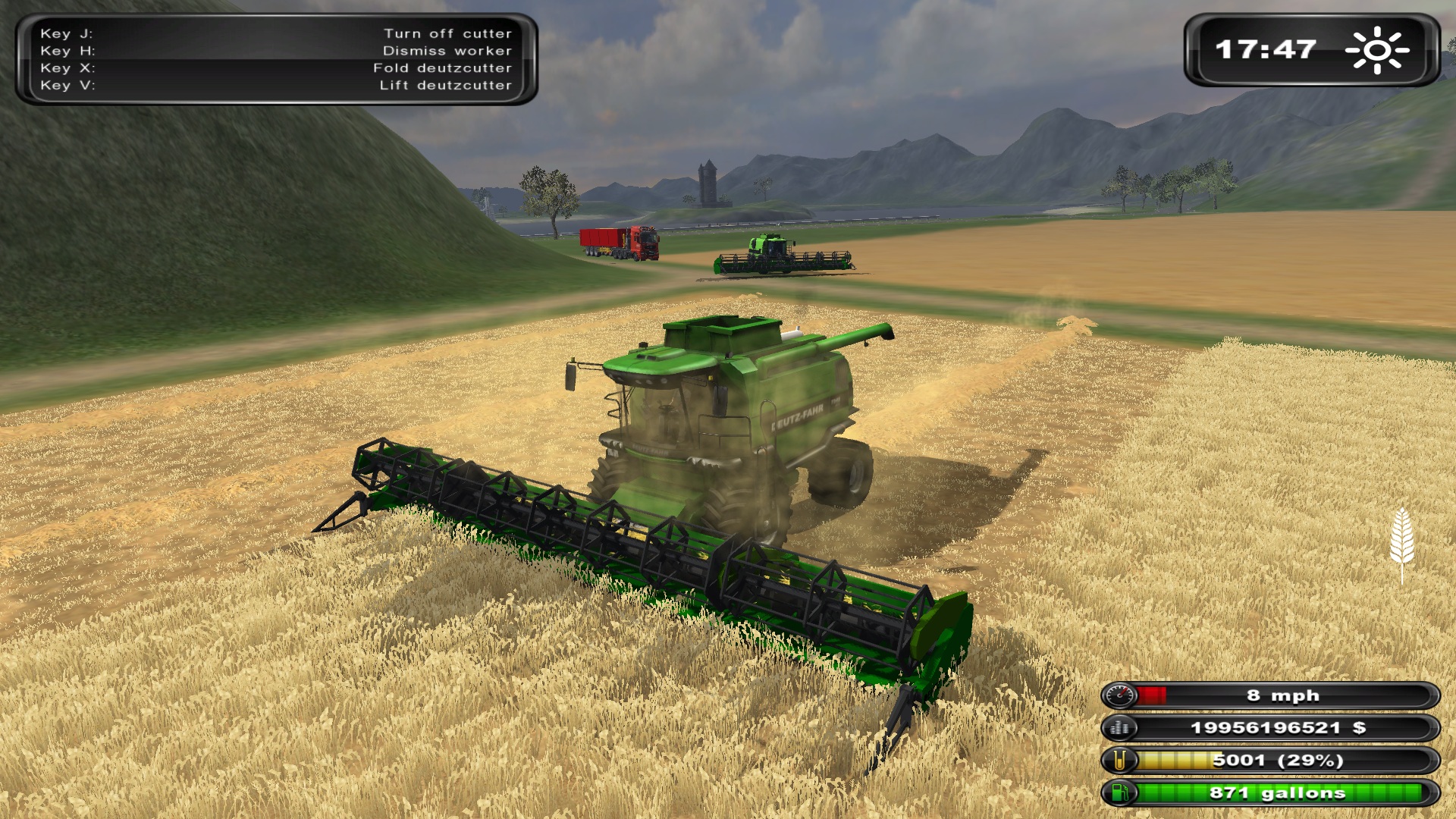 DEUTZ CUTTER 1320 WR ORIGINAL COLOR - Thumbnail 1