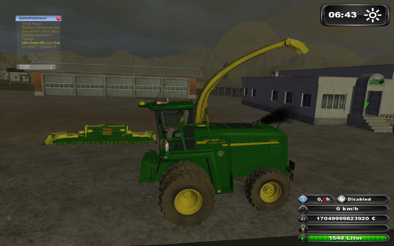 John Deere 7800 Forager Pack - Thumbnail 1