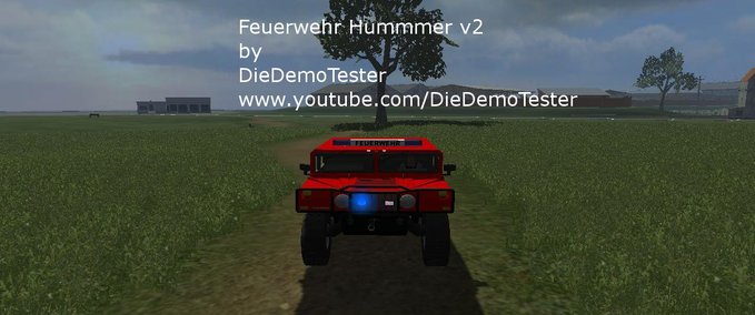 Feuerwehr Feuerwehr Hummer  v2 Landwirtschafts Simulator mod