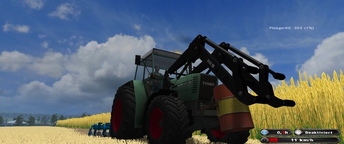 Vario 200 -700 Fendt 614 LSA mit Frontlader Landwirtschafts Simulator mod