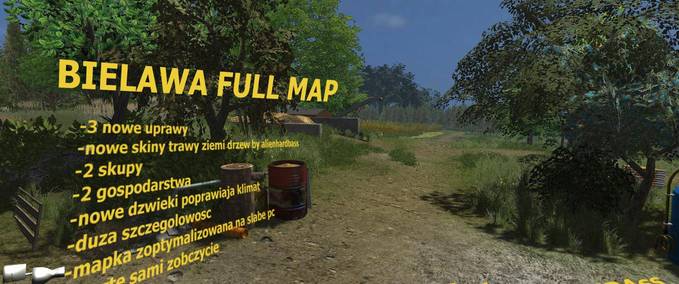 Maps BIELAWA Full MAP  Landwirtschafts Simulator mod