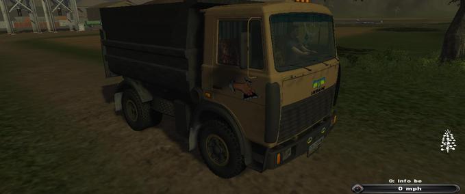 MAZ & Kamaz & Gaz MAZ 5551 Landwirtschafts Simulator mod