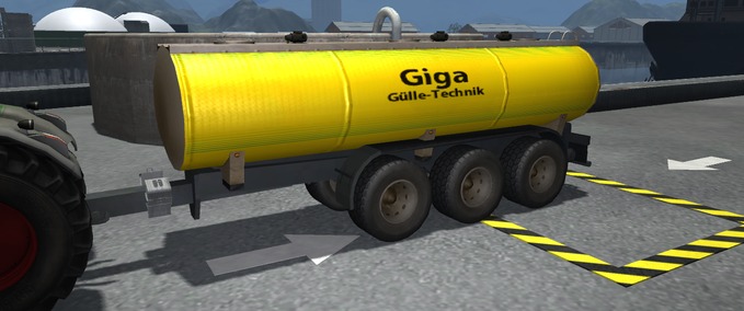Tridem Giga-Transporter für Gülle Landwirtschafts Simulator mod