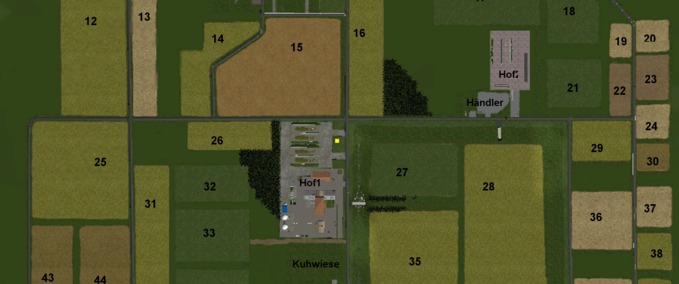 Maps LU-Niederrhein Landwirtschafts Simulator mod