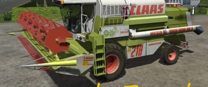 Mega Claas Mega 218 Landwirtschafts Simulator mod