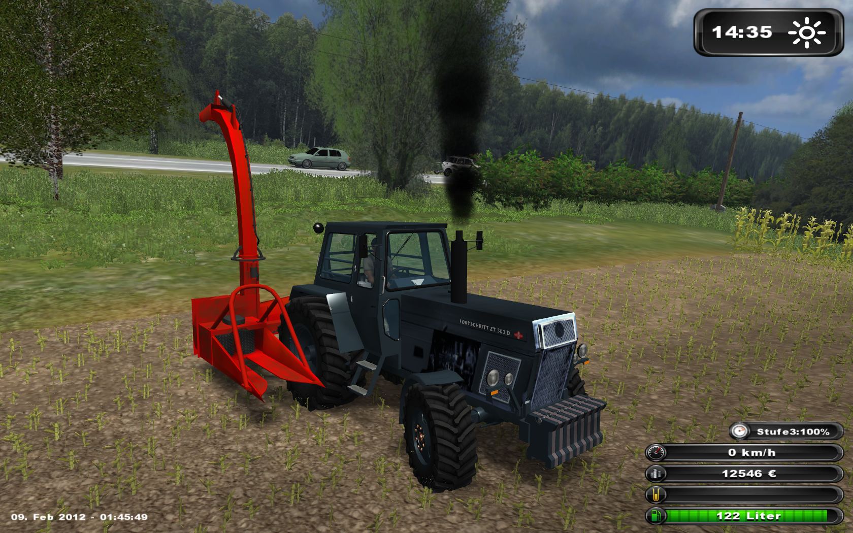 1 row chopper attachment - Thumbnail 1