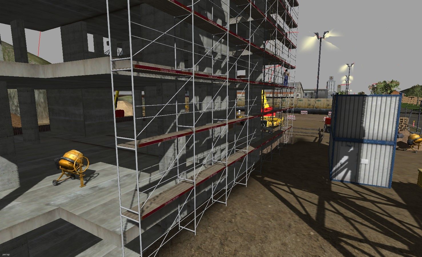 Level metal scaffold - Thumbnail 1