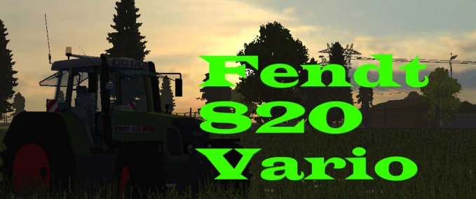 Vario 800er Fendt 820 Landwirtschafts Simulator mod