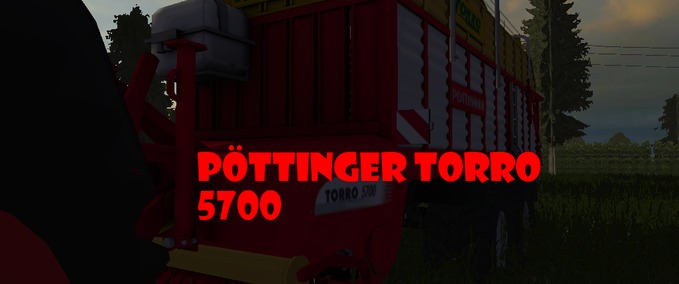 Ladewagen Pöttinger Torro 5700  Landwirtschafts Simulator mod
