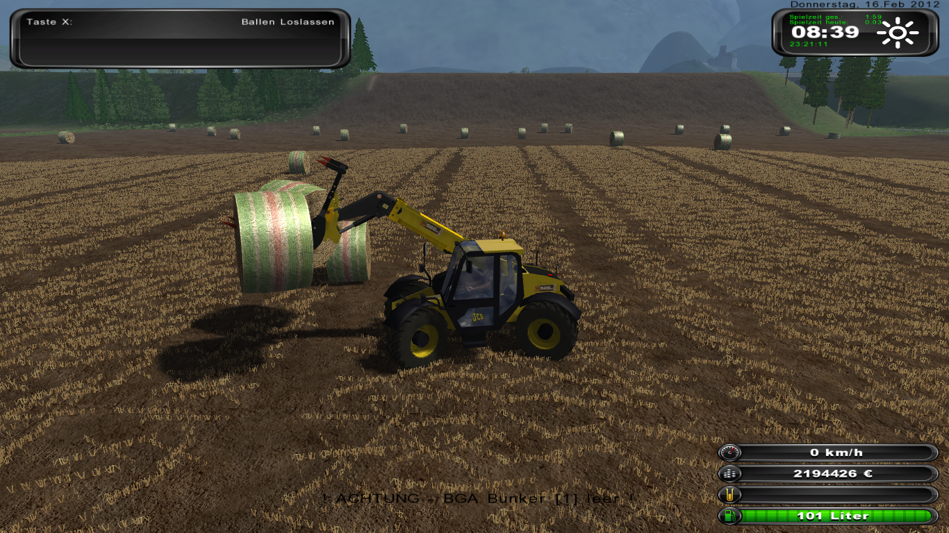Bale Fork for Telehandlers - Thumbnail 1